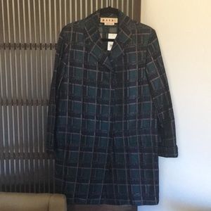 Marni lightweight knee-length coat